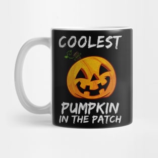 Kids Coolest Pumpkin In The Patch Halloween Boys Girls Men Shirt Mug